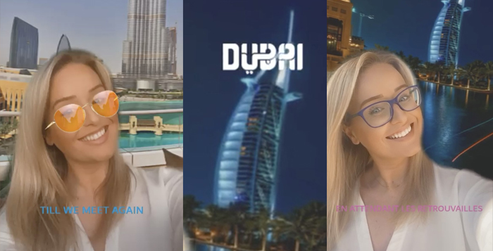 snapchat glasses dubai