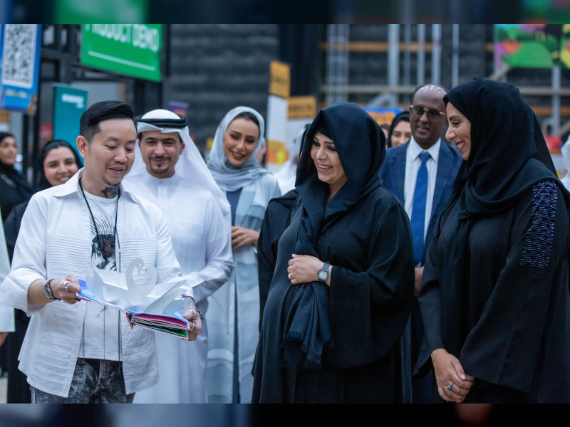 لطيفة بنت محمد تفتتح معرض "بيج باد وولف 2023"