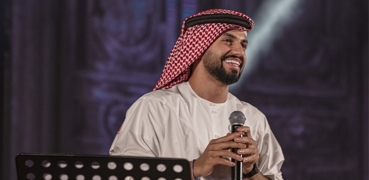 مسرح المجاز يحتفل بالعيد مع جمهوره ويستضيف الإماراتي محمد الشحي بحفل ساهر عن بُعد