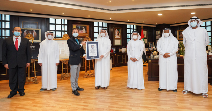 هيئة كهرباء ومياه دبي تدخل موسوعة الأرقام القياسية عن أكبر منشأة لإنتاج الطاقة باستخدام الغاز الطبيعي في موقع واحد على مستوى العالم