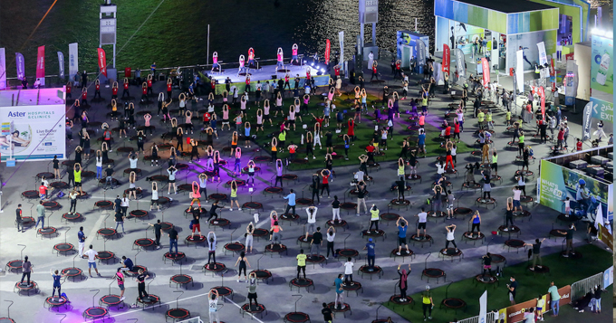 تحدي دبي للياقة 2020 يختتم دورته الرابعة بنجاح كبير بمشاركة أكثر من 1,5 مليون شخص ضمن فعالياته المتنوعة