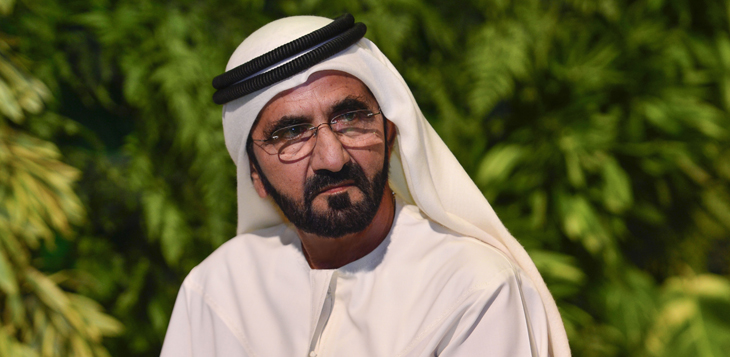 محمد بن راشد يتلقى تهاني قادة الدول العربية والإسلامية بعيد الفطر السعيد