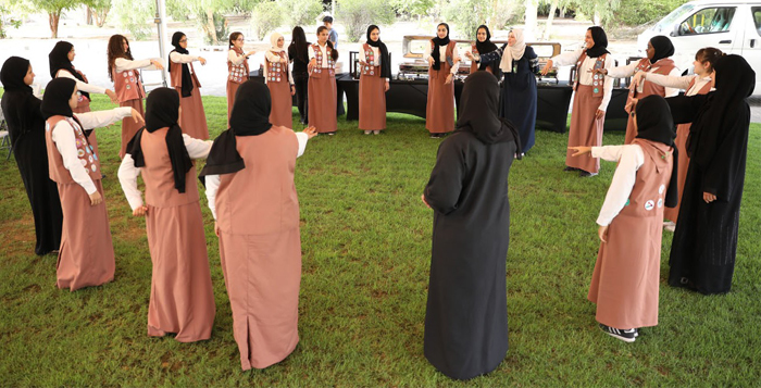 وزارة تنمية المجتمع تعزز السلوكيات الاجتماعية الإيجابية لدى طالبات المدارس
