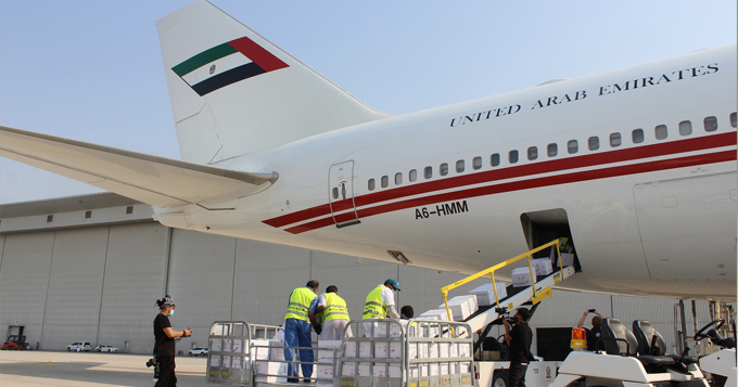  الإمارات ترسل مساعدات طبية عاجلة إلى الشعب اللبناني
