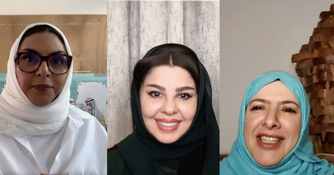 في جلسة حوارية احتفاء بيوم المرأة العالمي نظمتها هيئة الشارقة للكتاب في المنطقة الشرقية