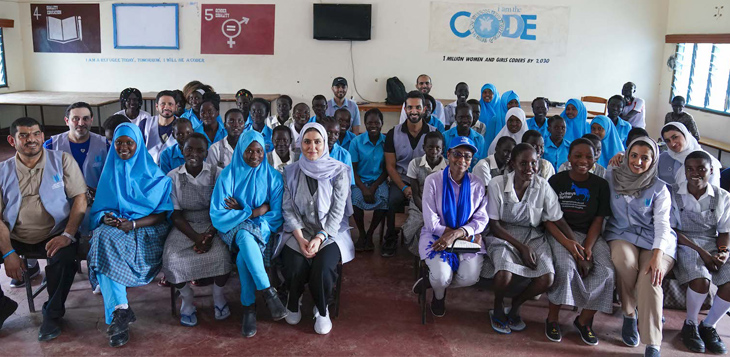 16 مشروعاً إنسانياً "للقلب الكبير" شملت 146,771شخص في 11 دولة خلال 2019 