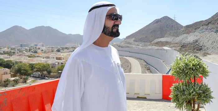 محمد بن راشد يعتمد مليار درهم لمشاريع البنية التحتية في الفجيرة و400 مليون درهم لبناء مجمع سكني في خورفكان