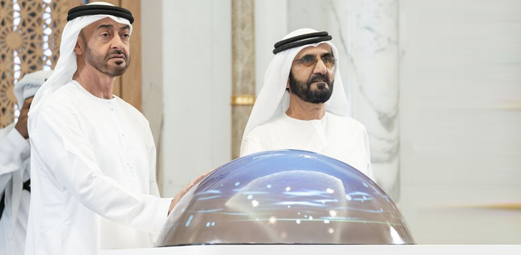 محمد بن راشد ومحمد بن زايد يعتمدان الهوية الإعلامية المرئية للإمارات