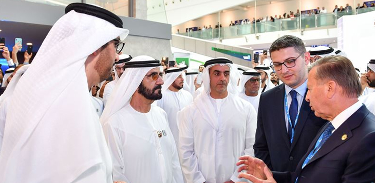 محمد بن راشد يزور "أديبك 2019"