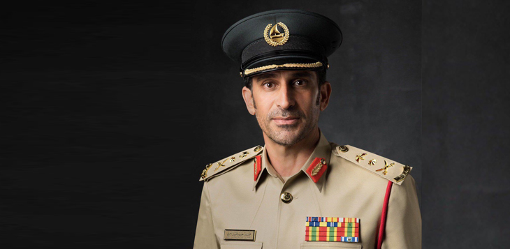 محمد بن راشد يرقّي عبدالله خليفة المري إلى رتبة فريق