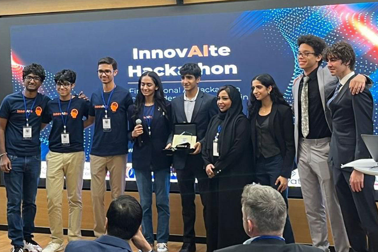 Dubai Media is thrilled to support InnovAIte Hackathon organized by High School students.