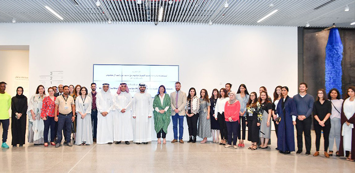 مكتوم بن محمد بن راشد يفتتح مركز جميل للفنون في جداف ووترفرونت بدبي