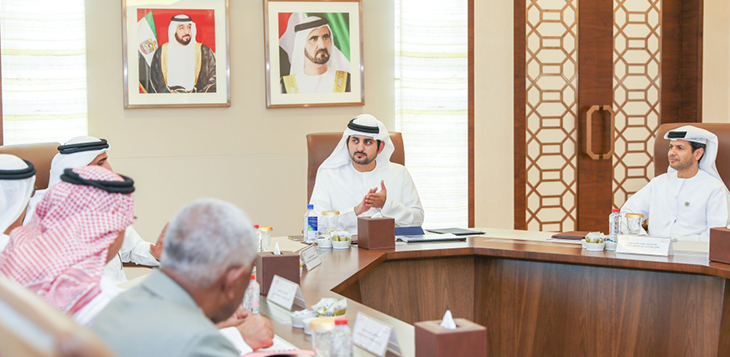 مكتوم بن محمد يترأس اجتماع مجلس دبي القضائي