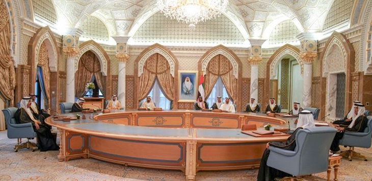 محمد بن راشد يترأس اجتماع المجلس الأعلى للاتحاد بحضور محمد بن زايد و حكام الإمارات