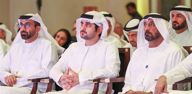 مكتوم بن محمد يشهد انطلاق قمة بنك الإمارات دبي الوطني للريادة