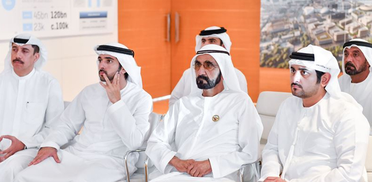 محمد بن راشد يعتمد مرحلة جديدة في مسيرة تطور "مركز دبي المالي العالمي" ويطّلع على خططه المستقبلية