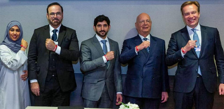 حمدان بن محمد يدعم الأولمبياد الخاص في أبوظبي من "دافوس"