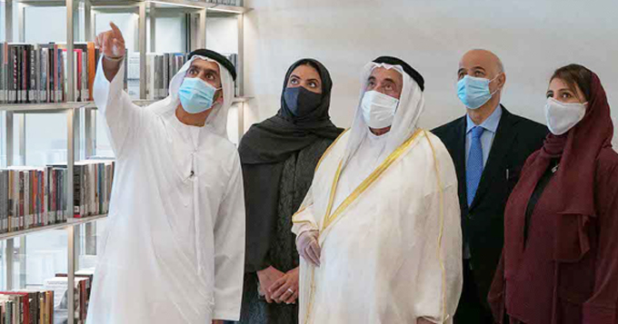 حاكم الشارقة يفتتح "بيت الحكمة" أحدث نموذج في العالم لمكتبات المستقبل