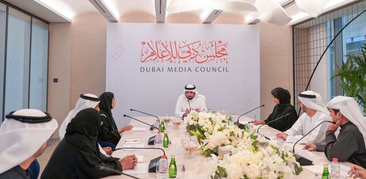 أحمد بن محمد يترأّس الاجتماع الأول لمجلس دبي للإعلام