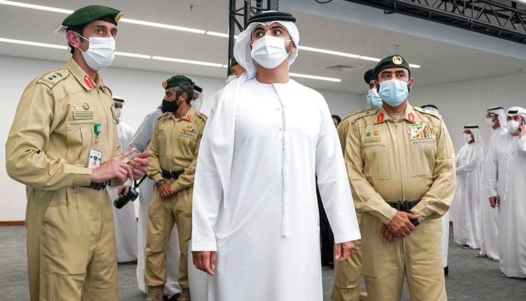 عملاً بتوجيهات محمد بن راشد منصور بن محمد يتفقّد استعدادات الأمن والسلامة في "إكسبو 2020 دبي" ويطلع على خطط الفرق المسؤولة عن تشغيل القطاعات الحيوية