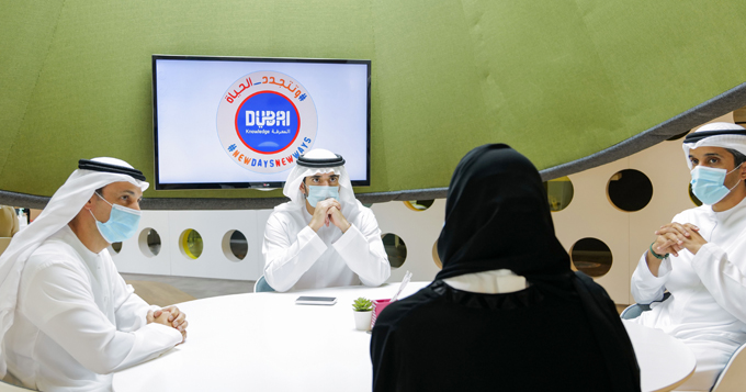 حمدان بن محمد يطمئن على الاستعدادات للعام الدراسي الجديد والخيارات المطروحة لمواصلة العملية التعليمية