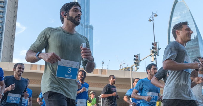 حمدان بن محمد يدعو للمشاركة في "تحدي دبي للياقة" 2020