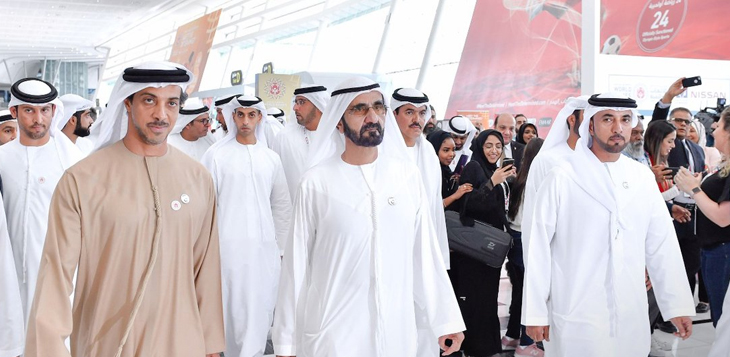 محمد بن راشد يزور فعاليات الأولمبياد الخاص " أبوظبي 2019 "