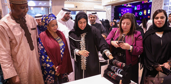 حصة بوحميد تُطلع رئيس الجمعية العامة للأمم المتحدة على تجربة دولة الإمارات في تمكين الأسر المنتجة وأصحاب الهمم