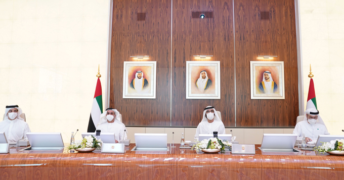 مجلس الوزراء برئاسة محمد بن راشد يعتمد الأجندة الوطنية لتنمية الصادرات الإماراتية غير النفطية