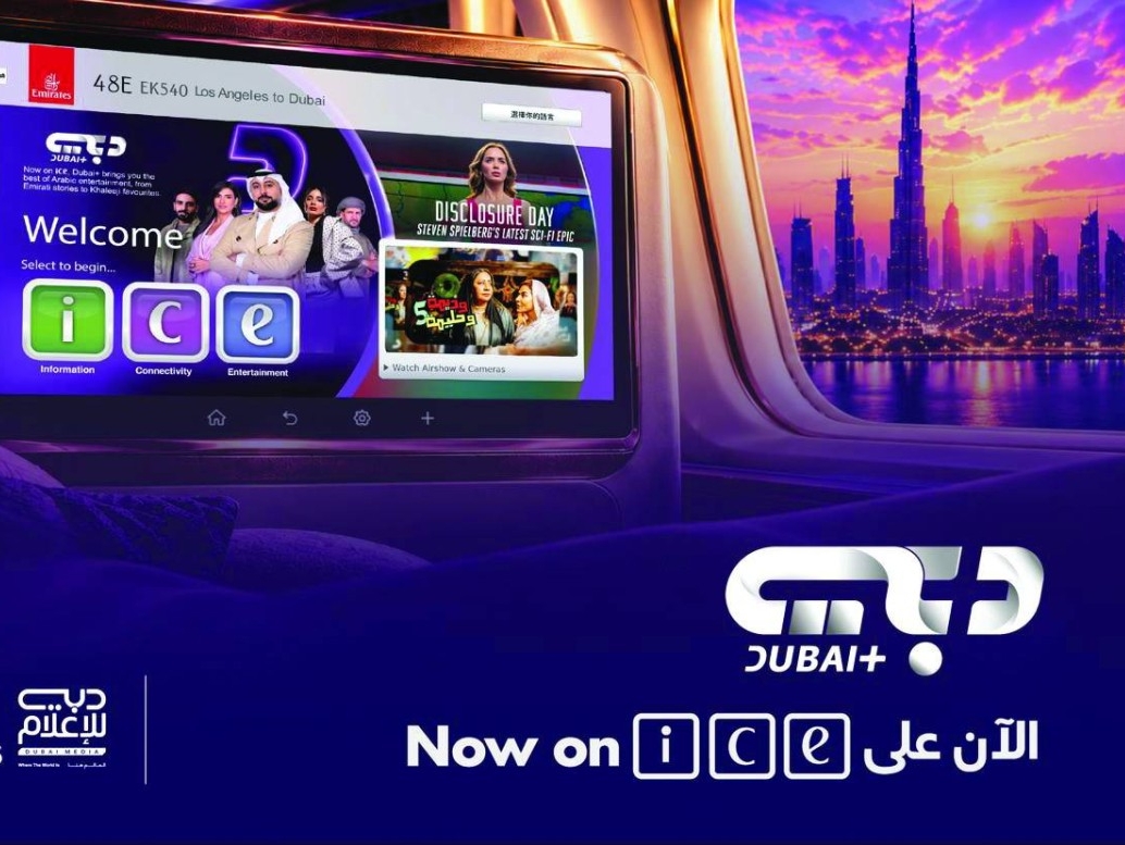 Dubai+ Brings Emirati and Arabic Content to Emirates Flights via ICE