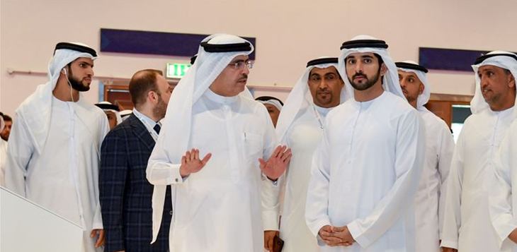 حمدان بن محمد يطّلع على أحدث تقنيات وحلول الطاقة في "ويتيكس 2019"
