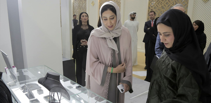 "قلادة" أصحاب الهمم تعود إلى معرض دبي للمجوهرات بــ 10 تصاميم مبتكرة