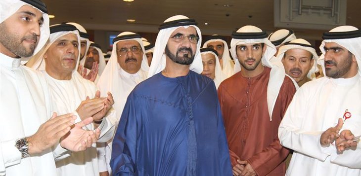 محمد بن راشد: "مترو دبي ركيزة مهمة لبنيتنا الأساسية ومشروع حضاري يخدم المجتمع ويكفل راحة أفراده"