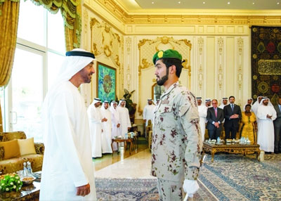 محمد بن زايد: شبابنا المتميزون يضيفون سمعة طيبة لوطنهم