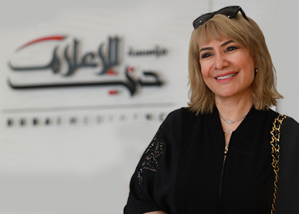هدى حسين تزور مؤسسة دبي للإعلام