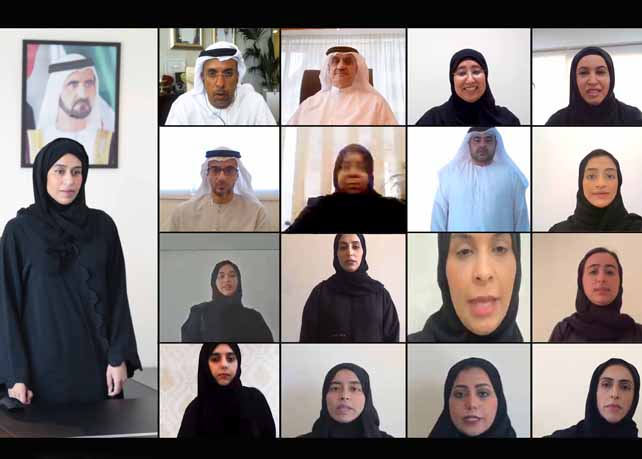 حصة بوحميد تشهد أداء 18 اختصاصي حماية الطفل اليمين القانونية