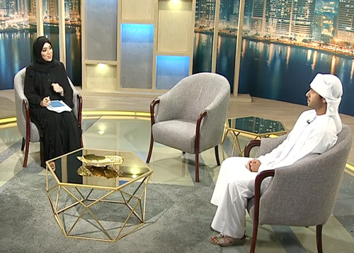 &quot;أماسي&quot; يعرض لجمهور &quot;تلفزيون الشارقة&quot; جهود الإمارة الرياضيّة خلال &quot;كورونا&quot;