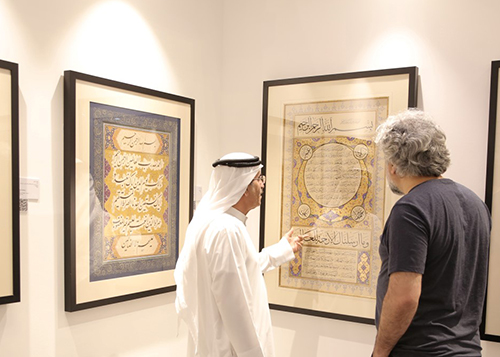 أبناء الدولة يتألقون في &quot;دبي الدولي للخط العربي&quot;